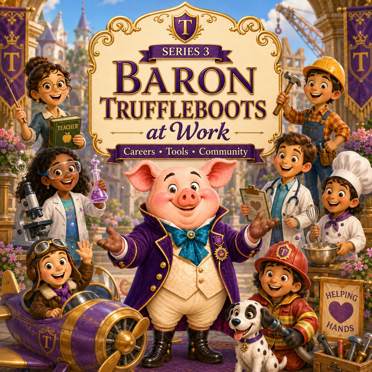 Baron Truffleboots at Work