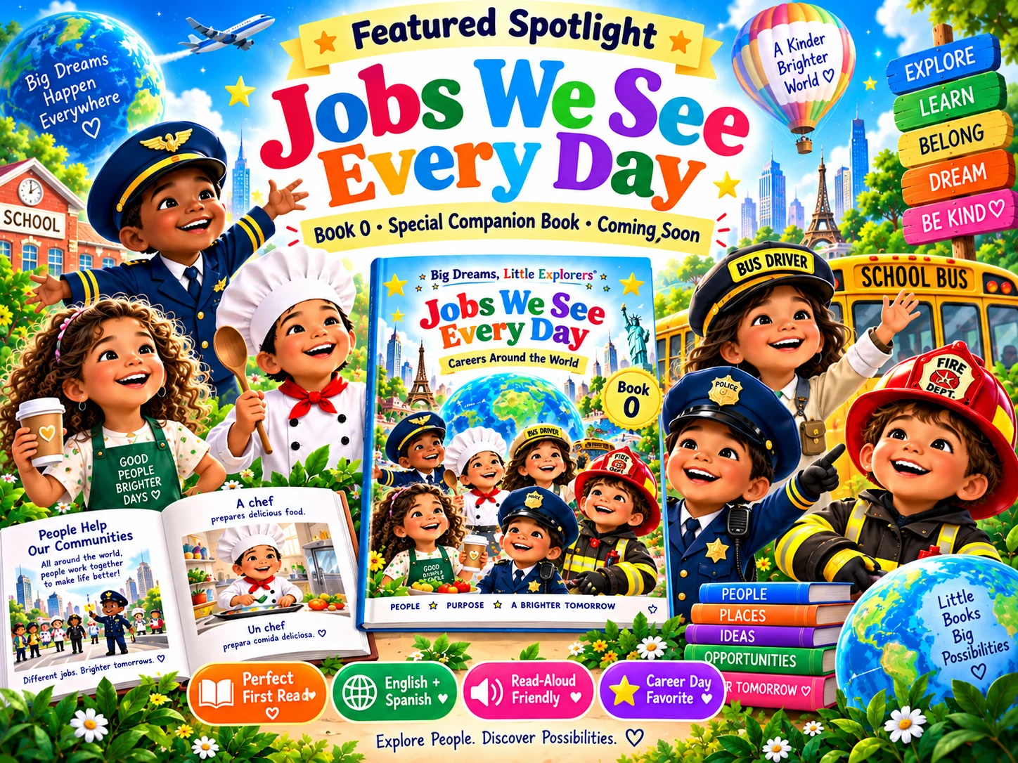 Featured Spotlight — Jobs We See Every Day, Book 0 special companion book.