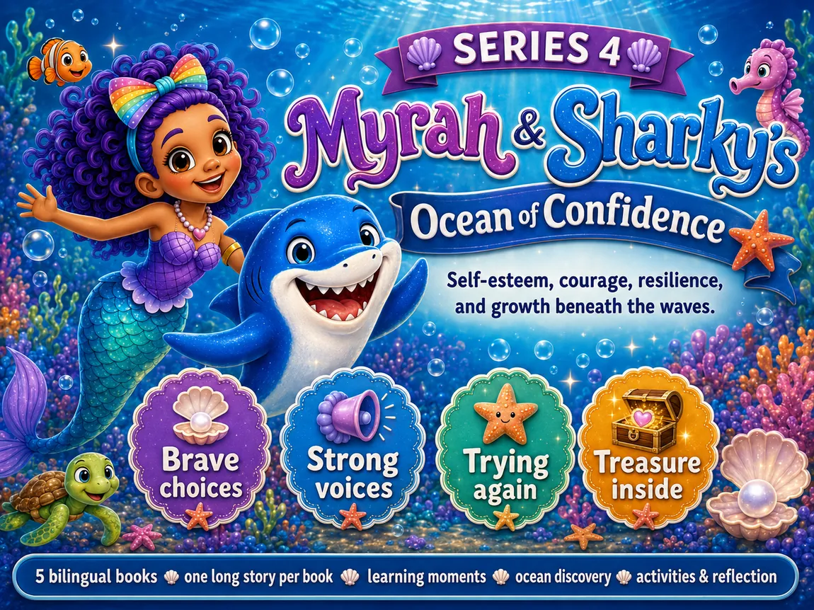 Series 4 — Myrah & Sharky’s Ocean of Confidence