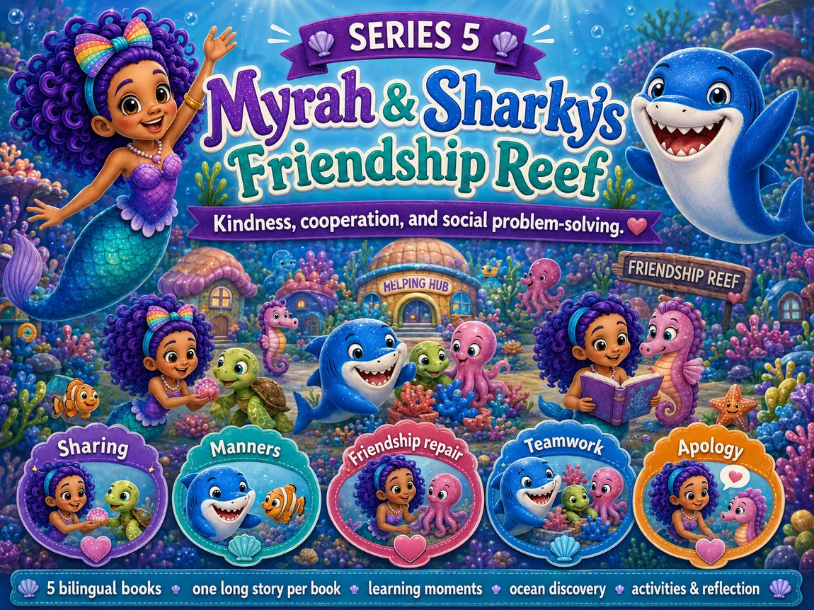 Series 5 — Myrah & Sharky’s Friendship Reef