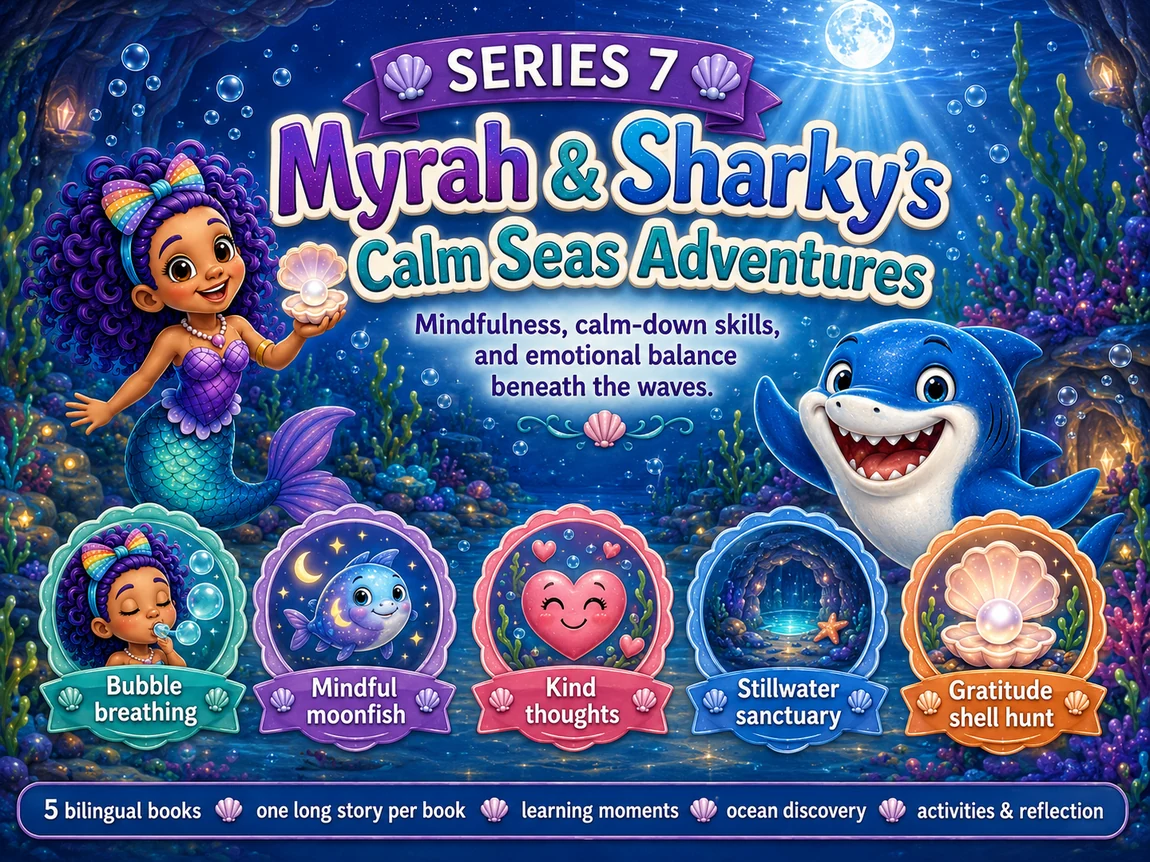 Series 7 — Myrah & Sharky’s Calm Seas Adventures