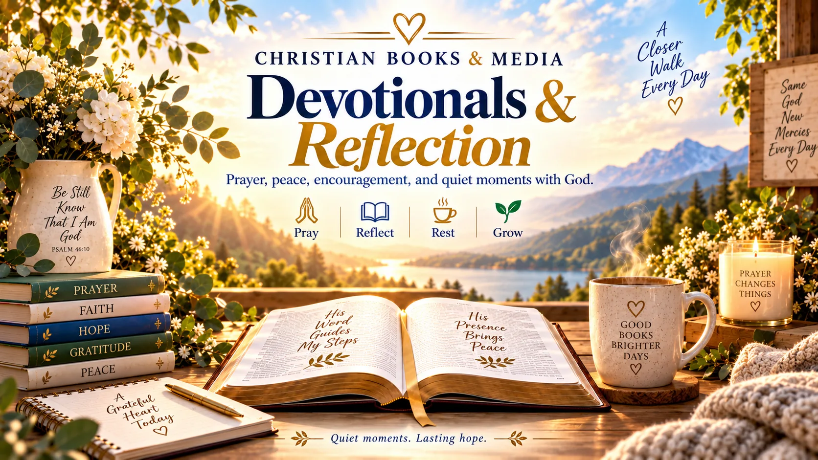 Devotionals and Reflection.